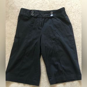 Kenar Black Bermuda Short. Cotton Size 10 New.